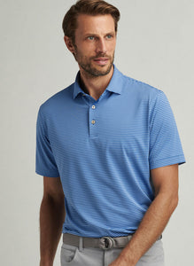 Sailor Blue Hales Performance Jersey Polo