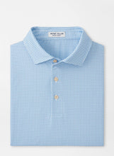 Load image into Gallery viewer, White/Sailor Blue Orbit Performance Jersey Polo