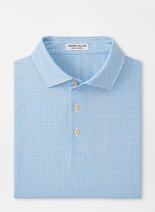 White/Sailor Blue Orbit Performance Jersey Polo