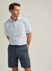 White/Cottage Blue Dunnes Performance Jersey Polo