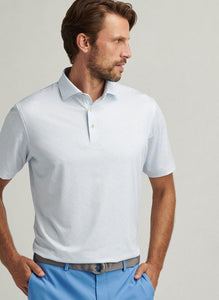 White Castellina Performance Jersey Polo