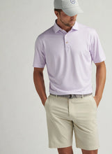 Load image into Gallery viewer, White/Cottage Blue Phoenix Performance Jersey Polo