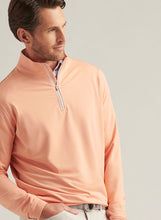 Load image into Gallery viewer, Papaya Perth Mélange Performance Quarter-Zip