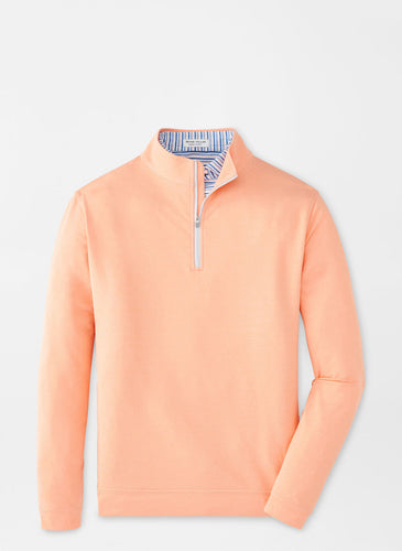 Papaya Perth Mélange Performance Quarter-Zip