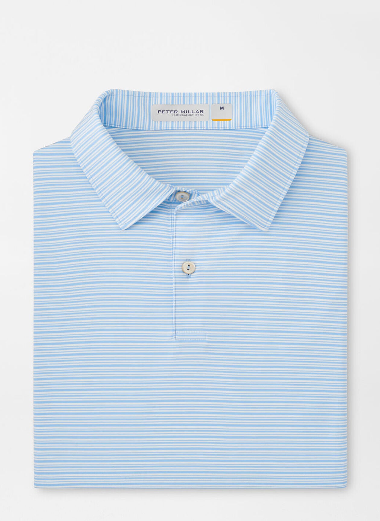 Cottage Blue Featherweight Payne Stripe Polo