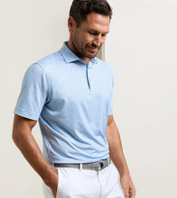 Load image into Gallery viewer, Stream Blue Pennants Print Polo
