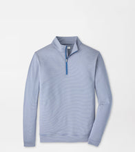Load image into Gallery viewer, Windsor Blue Perth Sugar Stripe Performance Quarter-Zip