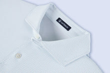 Load image into Gallery viewer, White/Ciel Abner Polo