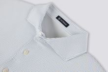 Load image into Gallery viewer, White/Marine Abner Polo