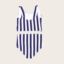 Load image into Gallery viewer, Nautical Stripe Two Piece Tank