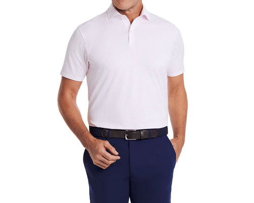 The Starmount Shirt: White & Scotch Pink