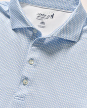 Load image into Gallery viewer, Seychelles Performance Jersey Polo - Hex Print