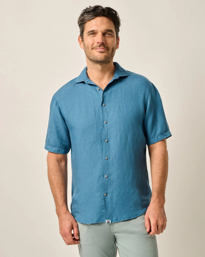 Navy Short Sleeve Hangin' Out  - Gianni