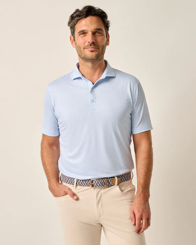 Seychelles Performance Jersey Polo - Hex Print
