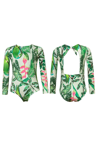 YEIMI PARROT VERDE - SUN LONGSLEEVE