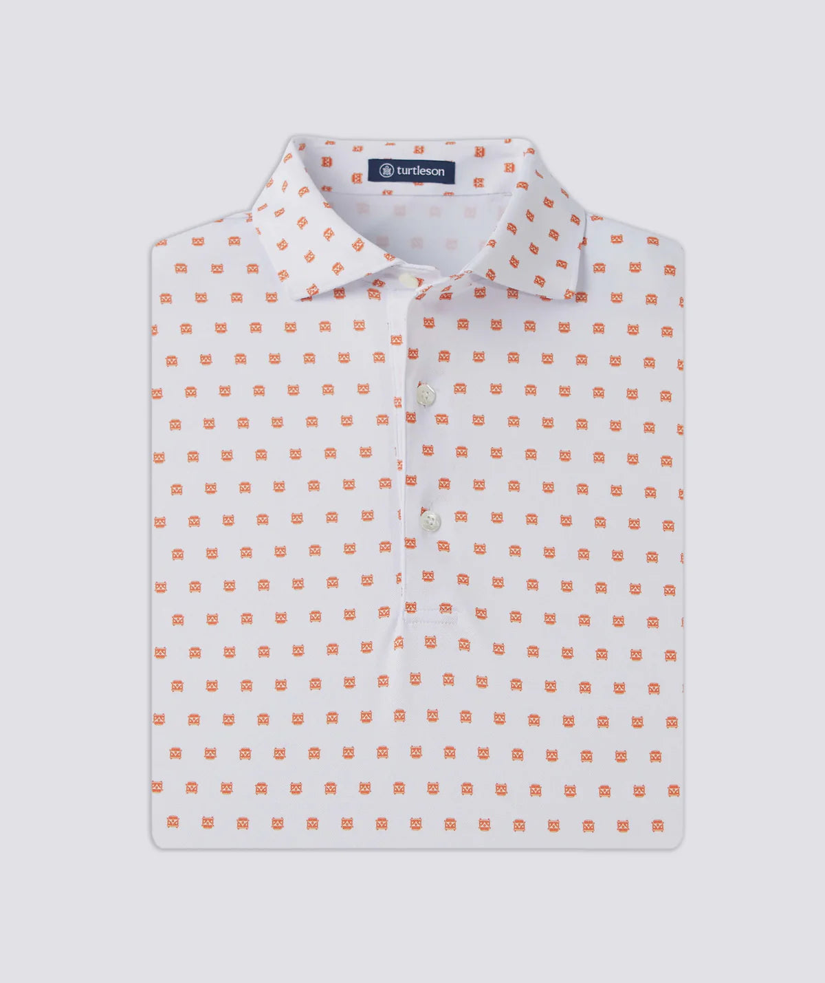 White/Maple Tripp Pique Polo