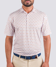 Load image into Gallery viewer, White/Maple Tripp Pique Polo