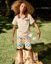 Load image into Gallery viewer, Boys Tropic Checkerboard Preston Shorts