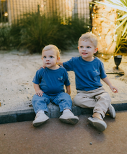 Load image into Gallery viewer, Toddler Pacific Blue SS 2025 Christmas Tee