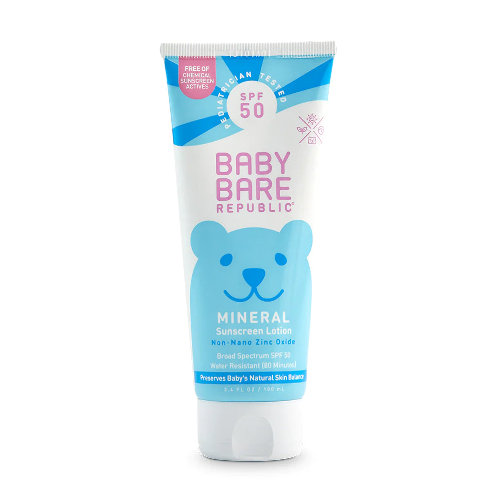 Mineral SPF 50 Baby Sunscreen Face & Body Lotion