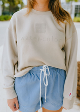 Load image into Gallery viewer, Beige Reverse Fleece Oversized Midi