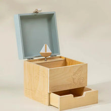 Load image into Gallery viewer, Wooden Musical Souvenir Box - Ocean