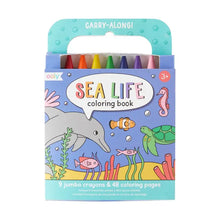 Load image into Gallery viewer, Carry-Along: Coloring Book Set - Sea Life
