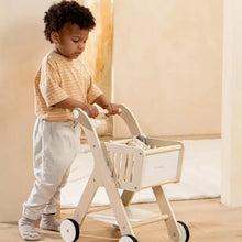 Load image into Gallery viewer, Wooden Shopping Cart