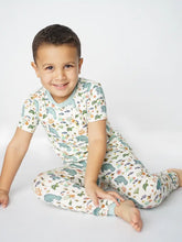 Load image into Gallery viewer, Manatee Short Sleeve Bamboo Toddler Kids Pajama Set