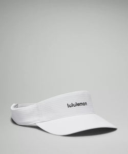 White Removable Sweatband All-Sport Visor