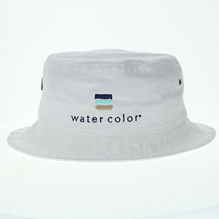 White Twill Bucket Hat