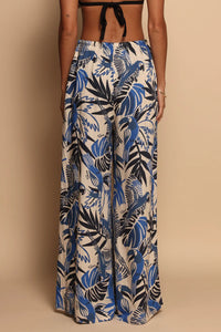 Parrot Blues Beaded Beach Pant