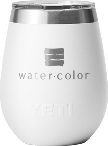 White 10 oz Wine Tumbler