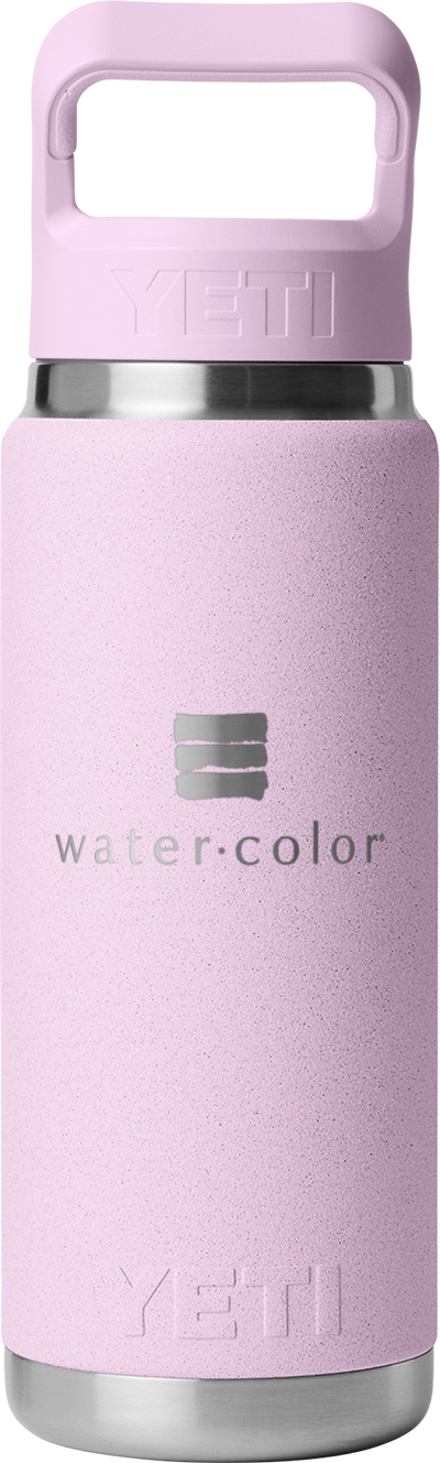 Cherry Blossom 26oz Straw Bottle