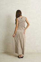 Load image into Gallery viewer, Capri Check Maxi Skirt