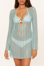 Load image into Gallery viewer, Oasis Golden Crochet Tunic