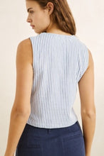 Load image into Gallery viewer, Blue Vista Stripe Vest