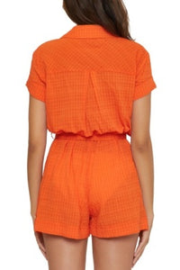 Carrot Cabana Short Romper