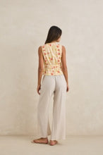 Load image into Gallery viewer, Wildflower Tie Front Top
