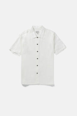 Natural Textured Linen SS  Shirt