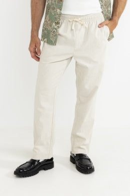 Bone Linen Jam Pant