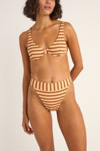 Load image into Gallery viewer, Tide Stripe Underwire Top