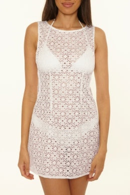 White Las Colinas Dress