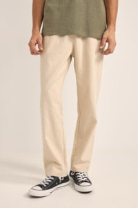 Bone Linen Jam Pant