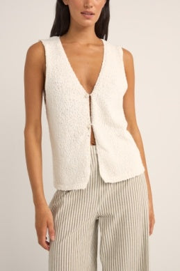 Adele Long Line Knit Vest