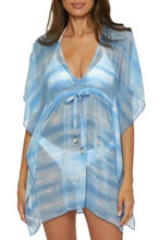 Load image into Gallery viewer, Ice Blue Washed Away Tunic