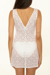 White Las Colinas Dress