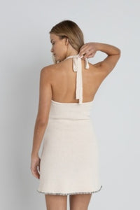 Martini Halter Knit Sress