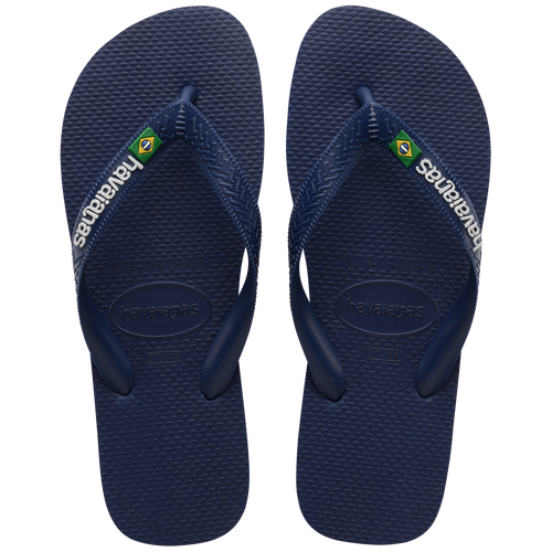 Kids Brazil Logo Sandal Navy Blue