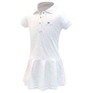 Toddler White Caroline Dress
